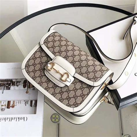 gucci 1955 white|gucci 1955 shoulder bag review.